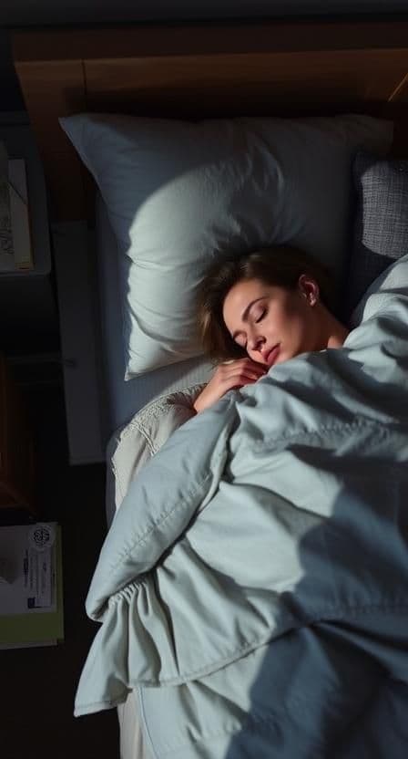 Person asleep, tracked by Meddy
